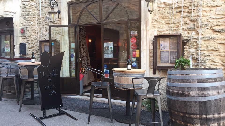 Hotel Le Vieux Bistrot Cabrières-dʼAvignon Exterior foto