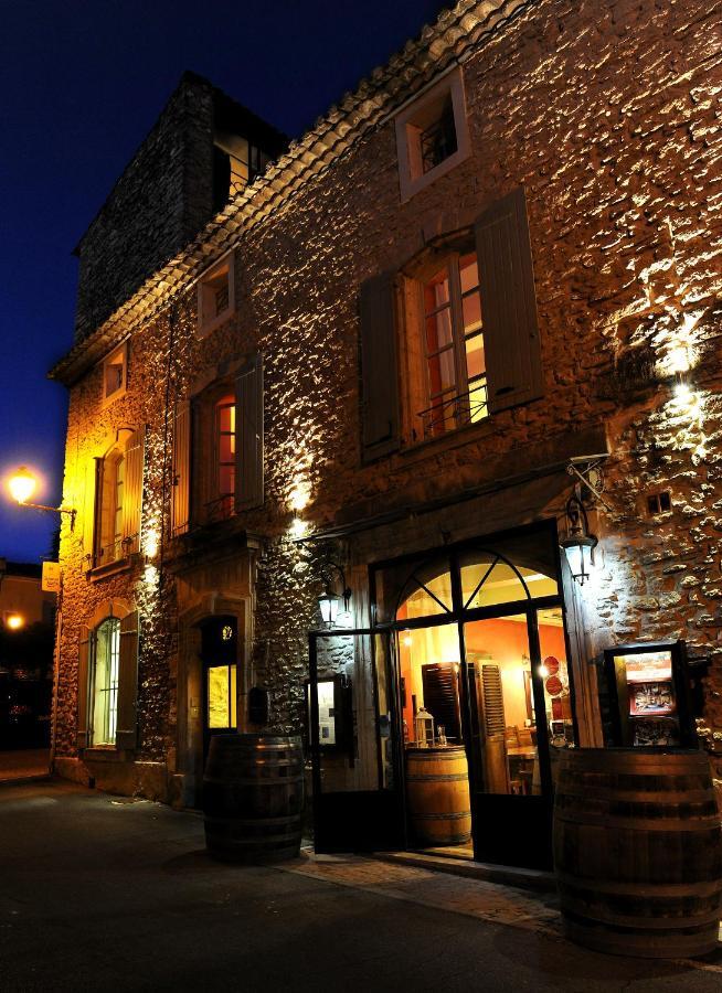 Hotel Le Vieux Bistrot Cabrières-dʼAvignon Exterior foto